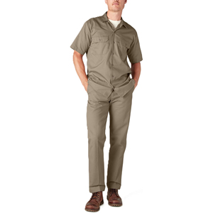 Conjunto de Ropa de Trabajo Unisex, Camisa de Manga Corta y Pantalones de Color Sólido, Viscosa/Poliéster, Secado Rápido, Ecológico, Transpirable, Estilo Casual de Primavera - Product Image 1