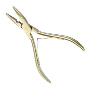 Pince à extensions capillaires haute performance pour micro-anneaux et extensions Nano Link, avec poignée ergonomique - Product Image 6