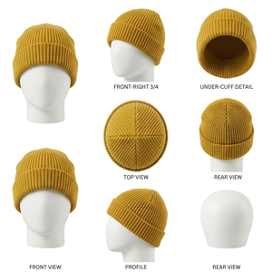 หมวกบีนนี่อะคริลิก 100% สำหรับทุกเพศ น้ำหนักเบา 80 ถึง 120 กรัม เหมาะสำหรับกิจกรรมกลางแจ้ง ให้ความอบอุ่น - Product Image 4