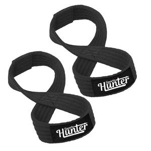 Sangles de musculation en néoprène souple personnalisées, dernier design, forme huit, pour entraînement en salle de sport, logo personnalisé OEM. - Product Image 2