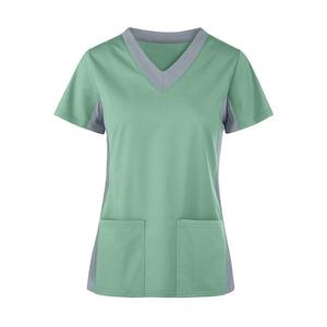 Best Style Women's <b>Scrub</b> <b>Top</b> Lightweight and Breathable Durable Material at Cheap Rate <b>Top</b> Trending Hospital Uniforms - Product Image 3
