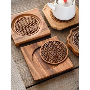 Exclusive Wooden Coaster Set Designed For Dining Entertainment Hospitality And Home Decoration - Product Image 6