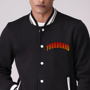 Chaqueta Varsity Personalizada 2026 con Nombre y Número Bordados, Chaqueta Deportiva de Béisbol para Hombre y Mujer - Product Image 3