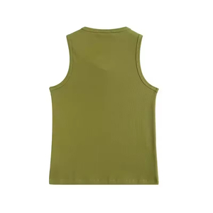 Camiseta Deportiva Aerodinámica de Alto Rendimiento para Mujer, Corte Ajustado, Espalda con Abertura, Ventilada, para Entrenamiento y Fitness - Product Image 2