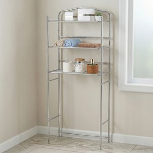 Vente en gros de meubles de rangement modernes pour la maison étagère de qualité pour bricolage organisateur de salle de bain support de salle de bain coin monté en métal fabricant de Taïwan vente - Product Image 2