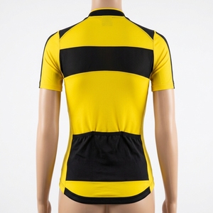 Mens Black Yellow Compression Shirt Short <b>Sleeve</b> Athletic Gym Running <b>Training</b> Sportswear Performance Workout <b>Top</b> - Product Image 3