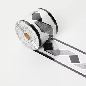 Self Adhesive Marble <strong>Border</strong> Trim Decorative <strong>Wall</strong> Waist Line Easy Install Accent Strip for Kitchen Bathroom Interior <strong>Wall</strong> - Product Image 5