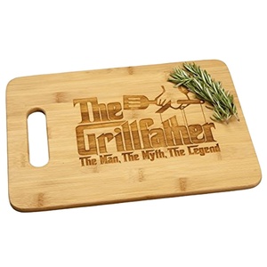 Vente directe d'usine Planche à découper en bois écologique personnalisée Design de style campagnard Logo imprimé Articles de cuisine Lavable au lave-vaisselle - Product Image 1