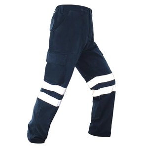 Pantalones de Soldadura de Cuero Dividido Personalizados, Resistentes al Fuego, Ropa de Trabajo Industrial con Costuras de Kevlar, Pantalones de Seguridad Resistentes para Soldadores - Product Image 2