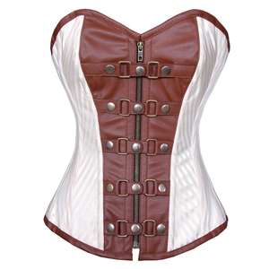 Corsets Vintage pour Femmes, Sexy, Sculptants, Respirants, Modernes, en Brocart, pour Grandes Tailles - Product Image 4