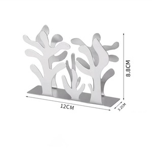 Portarrollos de Papel Higiénico de Diseño Moderno y Contemporáneo, en Forma de Semicírculo, de Acero Inoxidable, 100% Ecológico y Personalizable - Product Image 4