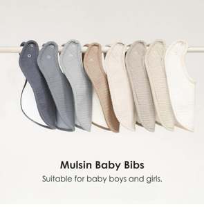 Juego de Baberos para Bebé 100% Fibra de Bambú - Ecológicos, Transpirables, Cómodos y Elásticos - Product Image 6