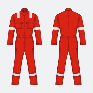 Custom Workwear Functional Full Sleeves Safety Coveralls Over waterproof best material <b>fire</b> proof coverall waterproof Working - Product Image 5