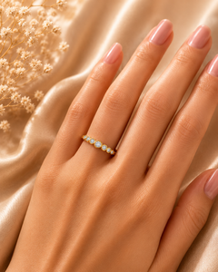 Cute Round Cut Lab Grown <b>Diamond</b> <b>Ring</b> 925 Silver 9kt, 14kt, 18kt Gold <b>Diamond</b> <b>Rings</b> for Women's Engagement <b>Ring</b> - Product Image 2