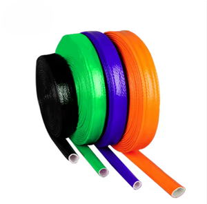 Silicone Coated Fiberglass Line and Hose Heat Shield Sleeve Fire-retardant <b>Protector</b>. - Product Image 4