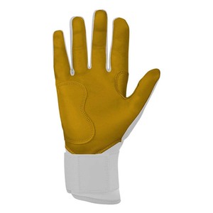 Gants de frappe ELIXE SPORTS en Spandex/Nylon blancs, fermeture auto-agrippante, paume rembourrée, durables, respirants, haute qualité, unisexe adulte - Product Image 4