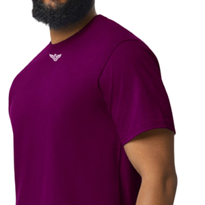 <b>Mens</b> Customizable Cotton O-Neck Short Sleeve T-<b>Shirt</b> Casual Soft Breathable Quick Dry Summer Regular Fit Front Logo <b>Silk</b> Screen - Product Image 4