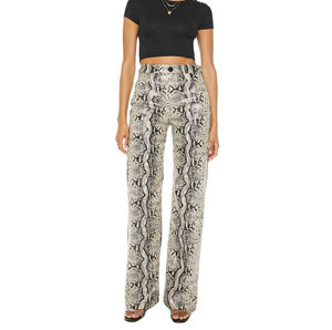 Pantalon en cuir de serpent en gros, durable et respirant, pour la mode masculine - Product Image 3