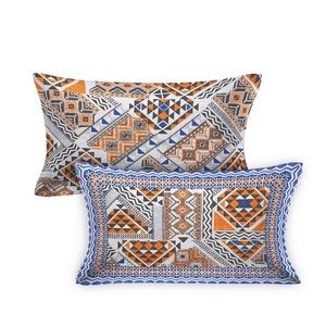 Juego de Funda de Edredón de Algodón con Estampado Geométrico, 400 Hilos, Ropa de Cama Moderna con Fundas de Almohada a Juego para Uso Doméstico - Product Image 2
