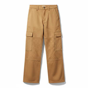 Jeans baggy en denim pour femmes, service OEM avec logo personnalisé, pantalons à coupe décontractée conçus pour le confort et la mode moderne - Product Image 2