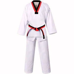 Haute Qualité Personnalisé En Gros Coton Jiu Jitsu Costume Durable Léger Flexible Stretch Différentes Tailles Couleurs Lavées pour Martial - Product Image 1