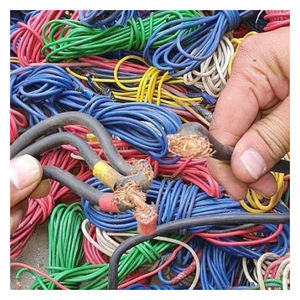 Chatarra de Cable de Cobre Aislado, Chatarra de Cable Eléctrico Recubierto de PVC para Planta de Reciclaje, Exportación a Todo el Mundo - Product Image 1