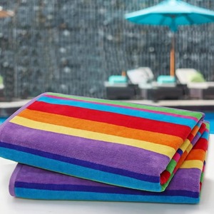 Toalla de Playa de Microfibra de Secado Rápido, Toallas de Playa Coloridas de Lujo, Toalla de Viaje, Precio al por Mayor - Product Image 4