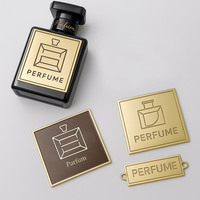 Etiquetas Adhesivas Impermeables con Logotipo en Relieve de la Marca JIN JUMBO, Etiquetas Personalizadas para Frascos de Velas de Lujo, Forma y Tamaño Personalizados