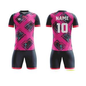 Vente en gros d'uniformes de football, t-shirt à col rond, uniformes de football, designs personnalisés disponibles, uniformes de football de club à prix bas - Product Image 2