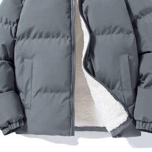 Custom Winter Puffer <b>Jacket</b> <b>Lightweight</b> Insulated Quilted Coat for <b>Men</b> Women Waterproof Windproof Casual Outdoor Wear - Product Image 5