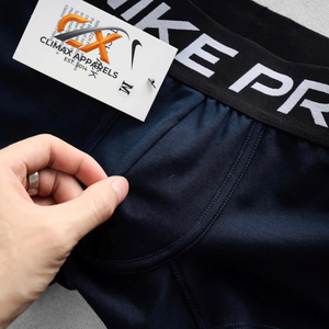 <b>Custom</b> Private Label Anti-Static Cotton <b>Boxer</b> Briefs | Comfortable Men's Underwear ODM | Logo Printed Knitted Anti-Bacterial - Product Image 1