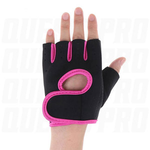 New Arrival Half Finger Gym Gloves for Men and Women Neoprene Leather <b>Weight</b> Lifting Fitness Training Gloves Custom Logo OEM ODM - Product Image 5