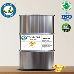 Huile végétale de vitamine E certifiée ISO (Helianthus annuus (tournesol)) extraite par solvant, qualité aromathérapie, exportateur en Inde - Product Image 3