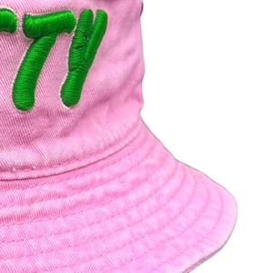 AKA Pink Sherpa <b>Beanie</b> <b>Hat</b> Green Embroidered Letter Warm Winter Knit Cap Soft Fleece Headwear Casual Fashion <b>Hat</b> for <b>Men</b> Women - Product Image 3