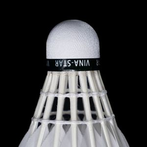 Professional VinaStar Exporting Grade Shuttlecock Natural White Goose Feather <b>Badminton</b> Ball High Durability Stable Trajectory - Product Image 5