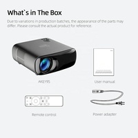 Mini projecteur portable Android AKEY9S 2026, résolution native 1080P, laser 4K, home cinéma, haute luminosité, Smart TV, jeux, football, Netflix, OEM