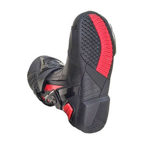 Premium Quality Motorcycle Long Touring Leather <b>Boots</b> Waterproof Breathable Riding Shoes for <b>Men</b> Durable Motocross - Product Image 2
