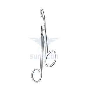 Porte-aiguille Gillies 16 cm / 6-1/4 pouces, pour gaucher, instrument chirurgical S/J pour une manipulation précise des aiguilles et une suture sécurisée - Product Image 2