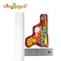 Fruity Flavored Gun Shaped Toys Candy Mini Colorful Crispy Candy and Whistle Candy