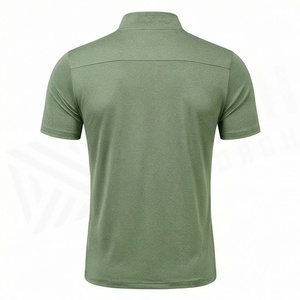 Camisetas de Manga Corta con Cierre de Cremallera de Secado Rápido para Hombre, Camisetas Polo Premium Transpirables, Ropa Deportiva Informal - Product Image 2