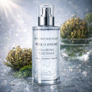 Tónico de Ácido Hialurónico con Planta de la Resurrección y Rosa de Jericó, Fórmula en Gel Hidratante y Nutritiva - Product Image 1