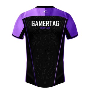 Camiseta Deportiva Personalizada al por Mayor para Hombre, Cuello en V, Sublimación Completa, Secado Rápido, Poliéster - Product Image 3