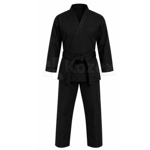 Uniforme de Dobok d'arts martiaux mixtes durable avec logo frontal, 100 % coton, léger et à séchage rapide pour l'entraînement, la compétition et l'usage quotidien - Product Image 4