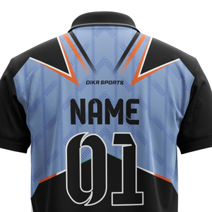 Camiseta de Cricket Personalizada, Duradera, Ligera, Ecológica, con Impresión por Transferencia de Calor, Transpirable, 100% Poliéster, Pakistán 2025, Corta - Product Image 5