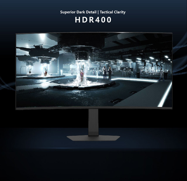 Gaming Monitor 300Hz IPS 27 Inch PC HDR 1ms Response Time 125% SRGB Wide Color Gamut 1000:1 Contrast USB Hub for Esports