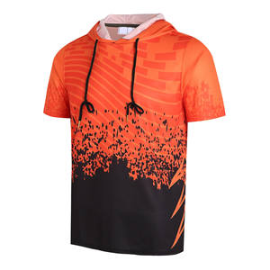 Toutes les tailles et couleurs disponibles, design personnalisé, sweats à capuche en sublimation, été, 100% polyester, respirant, séchage rapide, service OEM - Product Image 1