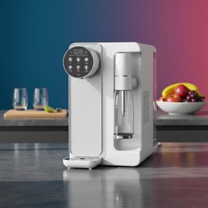 SUDEX Hot Carbonated Water Dispenser & Ice Soda Maker with <b>Plastic</b> Housing Electric - Product Image 4