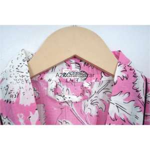 Bata Kimono de Algodón 100% para Mujer, Estampado Floral Sexy, con Cordón Ajustable, Cuello en V, Manga Tres Cuartos, Transpirable, Primavera/Verano - Product Image 5