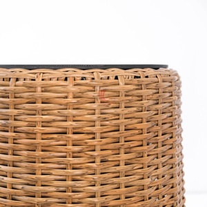 Maceta de Plástico con Forma de Animal, Mimbre Sintético de PP Tejido, 3-6L, Cesta de Almacenamiento Multifuncional Duradera, Diseño Minimalista - Product Image 2