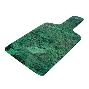 Tabla de Cortar de Mármol Verde Tinos Clásica de Alta Calidad, Bloques de Cortar de Madera/Mármol Sostenibles, Múltiples Formas, Modelo MK-AB-225992 - Product Image 1